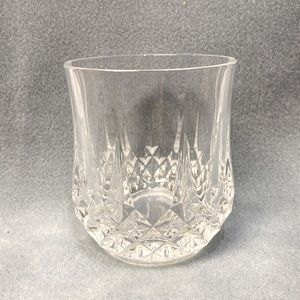 2-Double Old Fashioned Longchamp (Clear) by CRISTAL D'ARQUES-DURAND